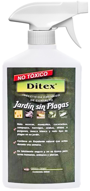 Ditex Jardín - Insecticida Orgánico de Contacto